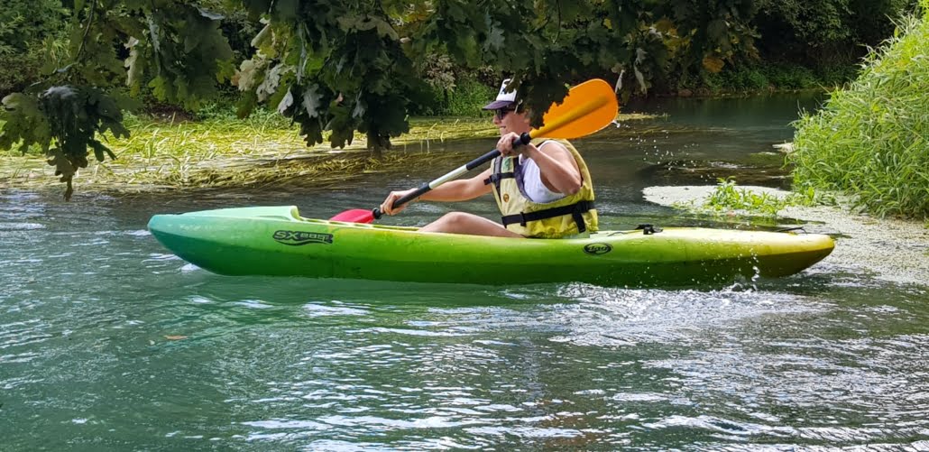 Green river kayaking